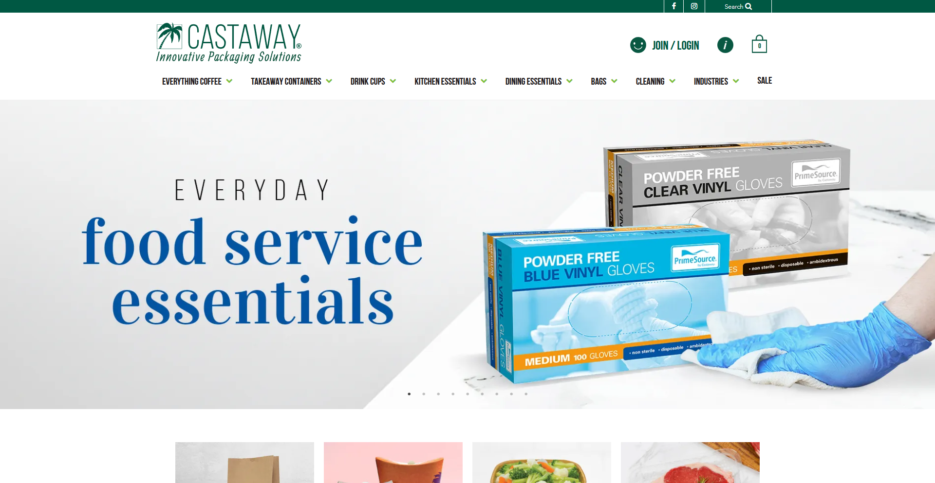 Castaway Food Packaging